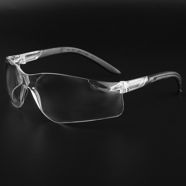 Hot sales PC safety glasses rubber glasses